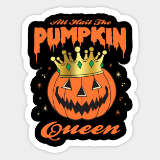Pumpkin Queen Sticker